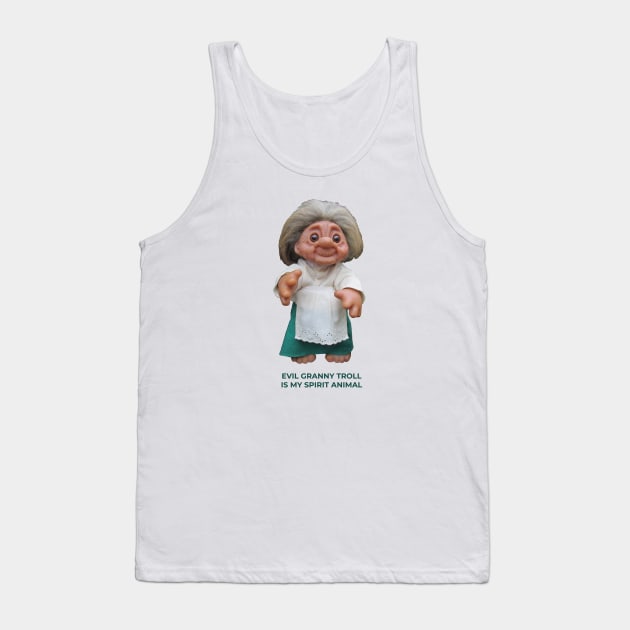 Funny Troll Tank Top by TimeTravellers